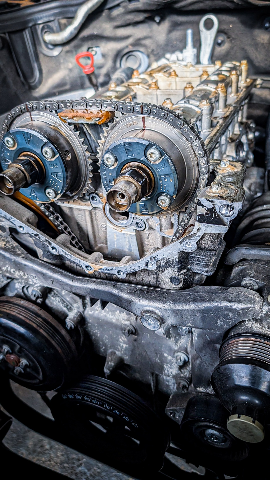 Výměna tesnění pod hlavou